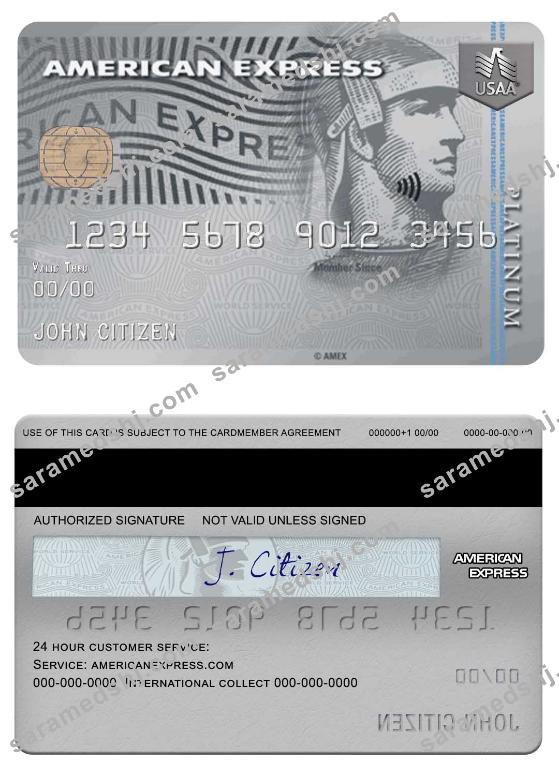 USA USAA bank Amex Card